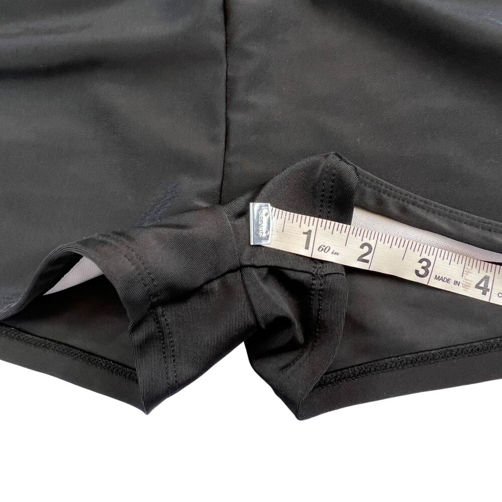 Swim Shorts 4X Black Modest Coverage Board Shorts Resort Beachwear Pool Bottoms - Picture 6 of 10